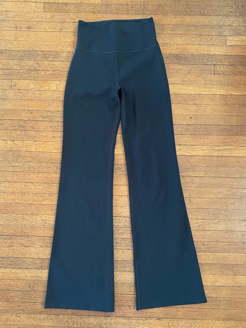Girlfriend Collective Black Flare Leggings